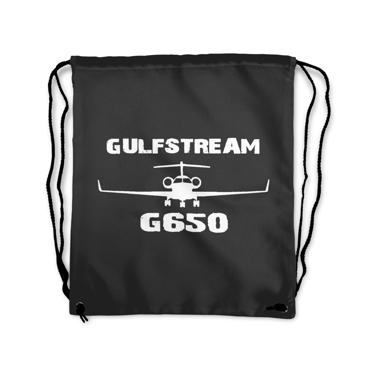 Gulfstream G650 & Plane Designed Drawstring Bags