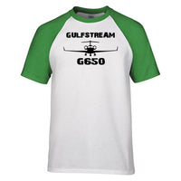 Thumbnail for Gulfstream G650 & Plane Designed Raglan T-Shirts
