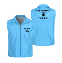 Thumbnail for Gulfstream G650 & Plane Designed Thin Style Vests