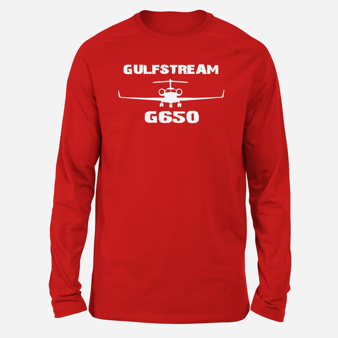 Gulfstream G650 & Plane Designed Long-Sleeve T-Shirts