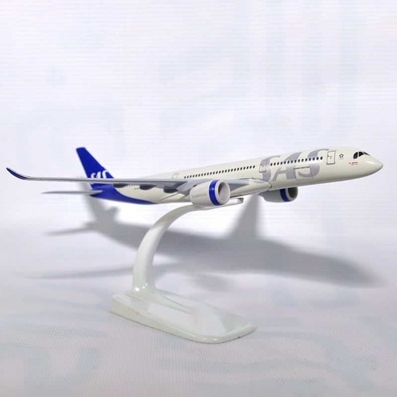 SAS Scandinavian Airbus A350 Airplane Model (1/400 - 20CM)