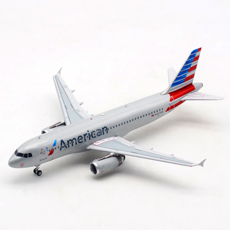 American N667AW A320 Airplane Model (1/200 Scale)