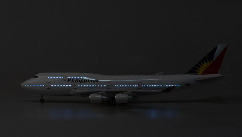 Philippines Boeing 747 Airplane Model (1/160 Scale - 47CM)