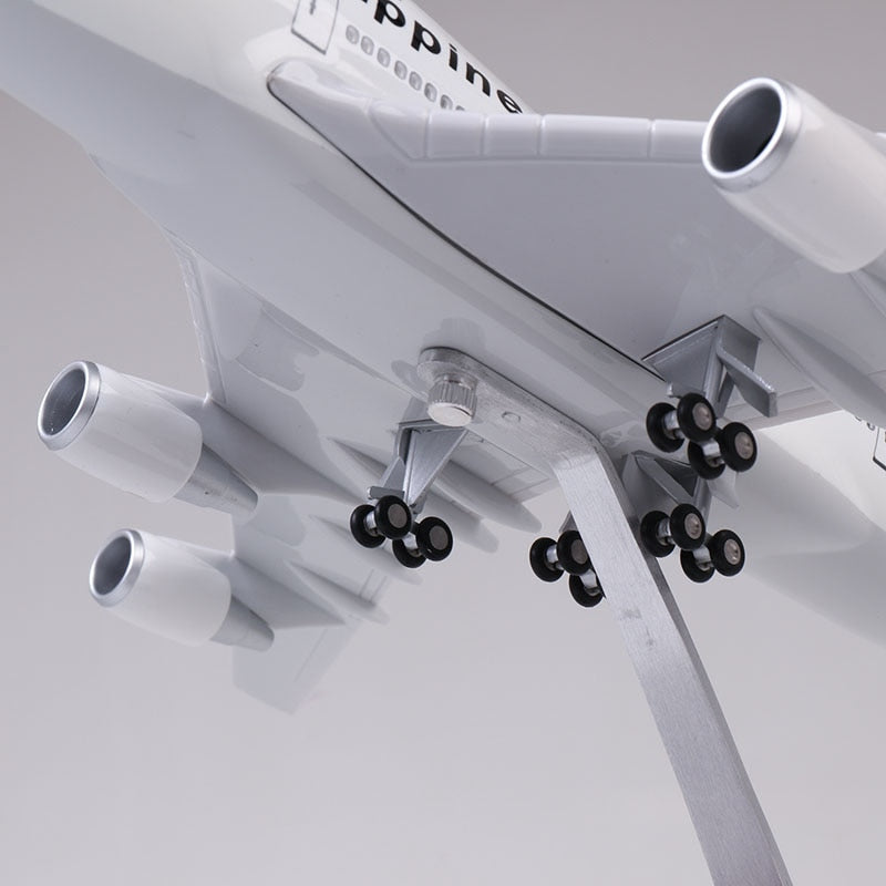 Philippines Boeing 747 Airplane Model (1/160 Scale - 47CM)