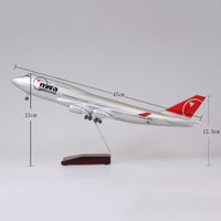 Thumbnail for NWA Northwest Boeing 747 Airplane Model (47CM)