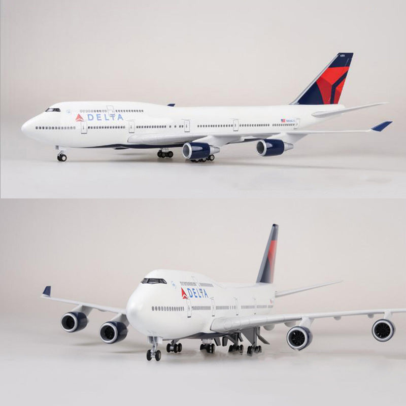 Delta Boeing 747 Airplane Model (1/160 Scale - 47CM)