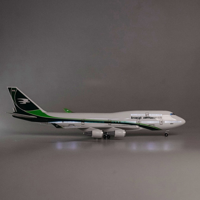 Iraq Airways Boeing 747 Airplane Model (1/160 Scale - 47CM)