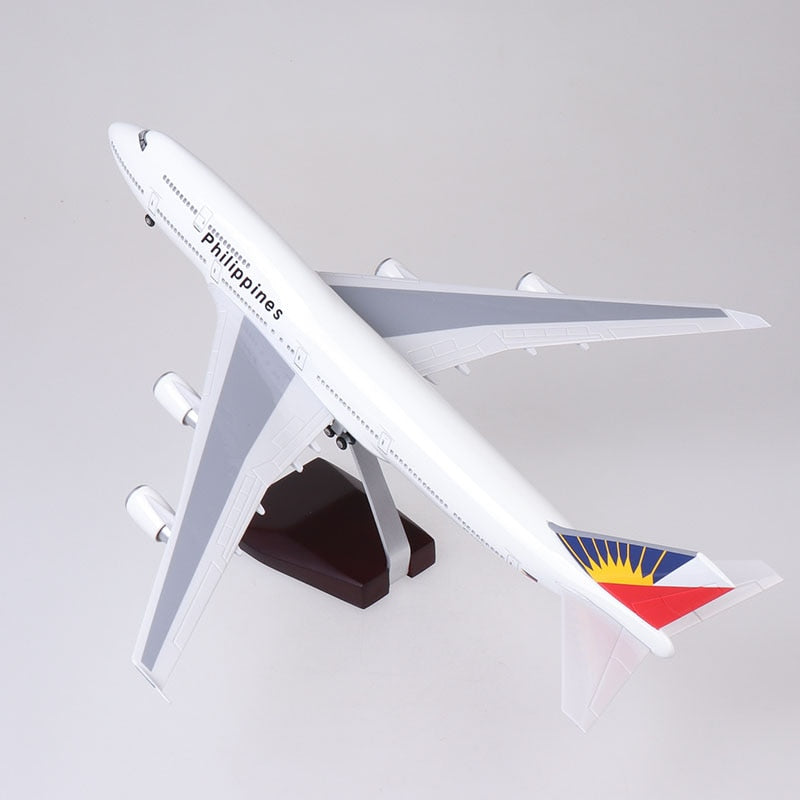 Philippines Boeing 747 Airplane Model (1/160 Scale - 47CM)