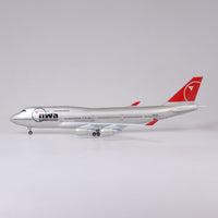 Thumbnail for NWA Northwest Boeing 747 Airplane Model (47CM)