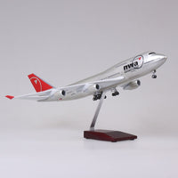 Thumbnail for NWA Northwest Boeing 747 Airplane Model (47CM)