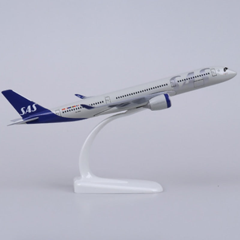 SAS Scandinavian Airbus A350 Airplane Model (1/400 - 20CM)