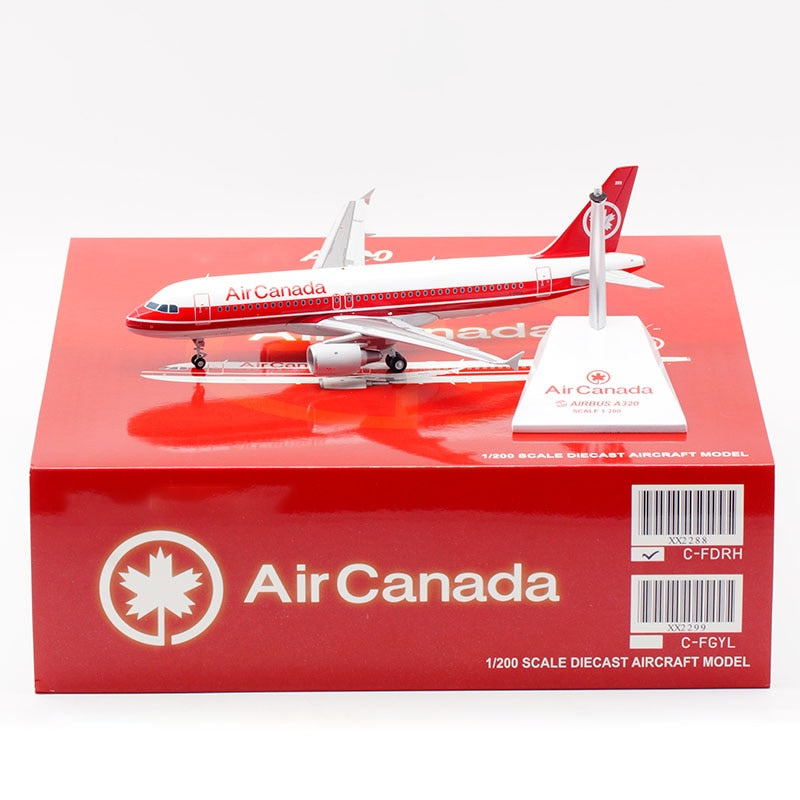 Air Canada C-FDRH A320 Airplane Model (1/200 Scale)