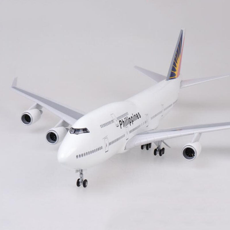 Philippines Boeing 747 Airplane Model (1/160 Scale - 47CM)