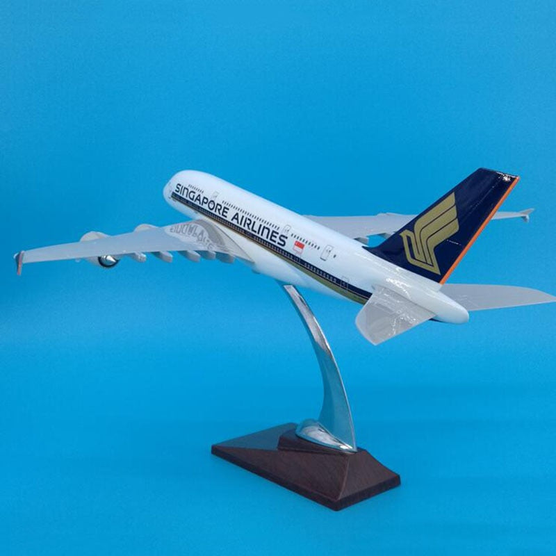 Singapore Airlines Airbus A380 Airplane Model (Handmade 45CM)