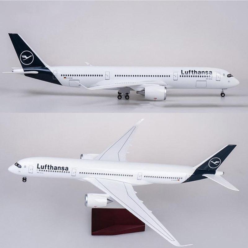 Lufthansa Airbus A350 Airplane Model (1/142 Scale) - view 15