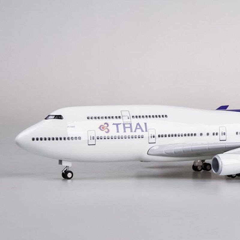 Thai Airways Boeing 747 Airplane Model (1/160 Scale - 47CM)