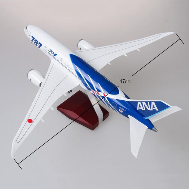 Japan ANA Airlines Boeing 787 Airplane Model (1/130 Scale)