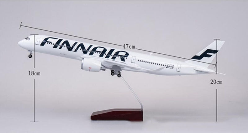 Finnair Finland Airbus A350 Airplane Model (1/142 Scale)