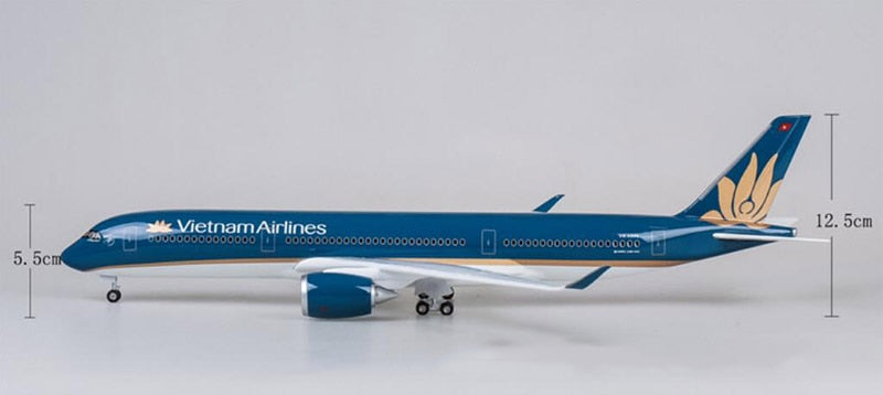 Vietnam Airlines Airbus A350 Airplane Model (1/142 Scale)