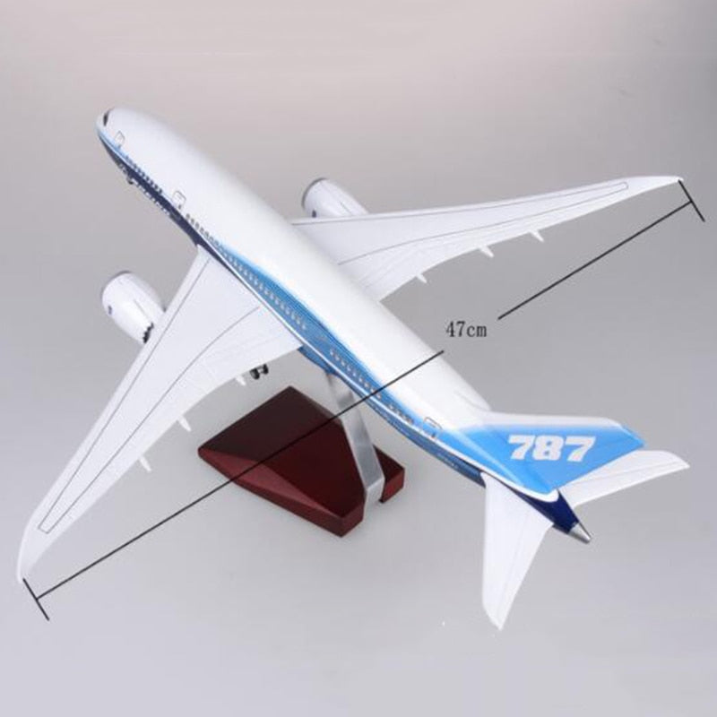 Original Dreamliner Livery Boeing 787 Airplane Model (1/130 Scale)
