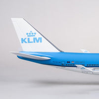Thumbnail for KLM Royal Dutch Airlines Boeing 747 Airplane Model (1/160 Scale - 47CM) - view 11