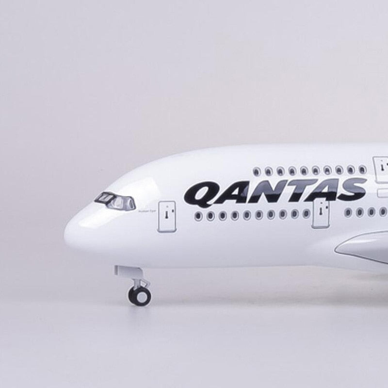 Qantas Airbus A380 Airplane Model (1/160 Scale)