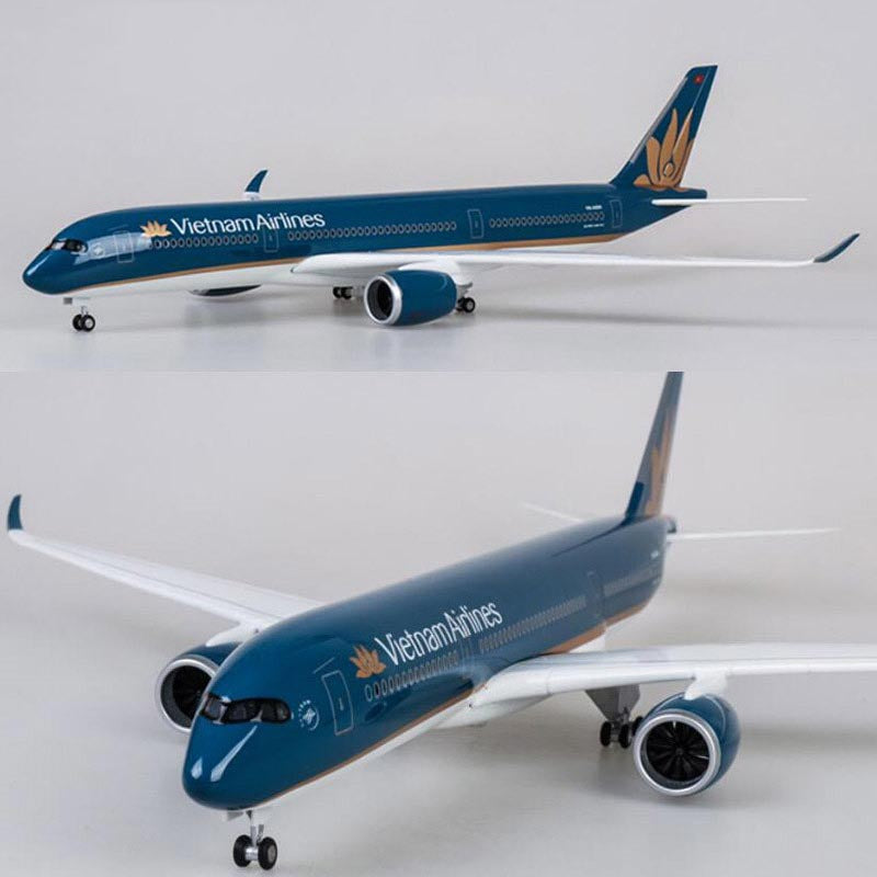 Vietnam Airlines Airbus A350 Airplane Model (1/142 Scale)