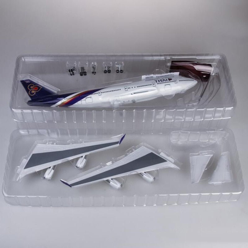 Thai Airways Boeing 747 Airplane Model (1/160 Scale - 47CM)