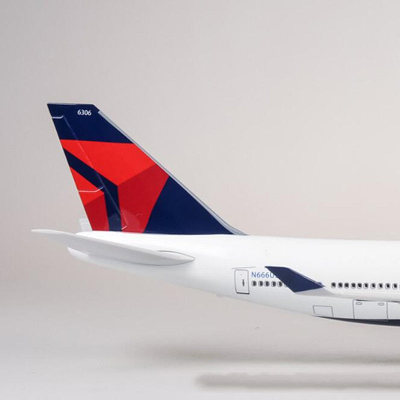 Delta Boeing 747 Airplane Model (1/160 Scale - 47CM)