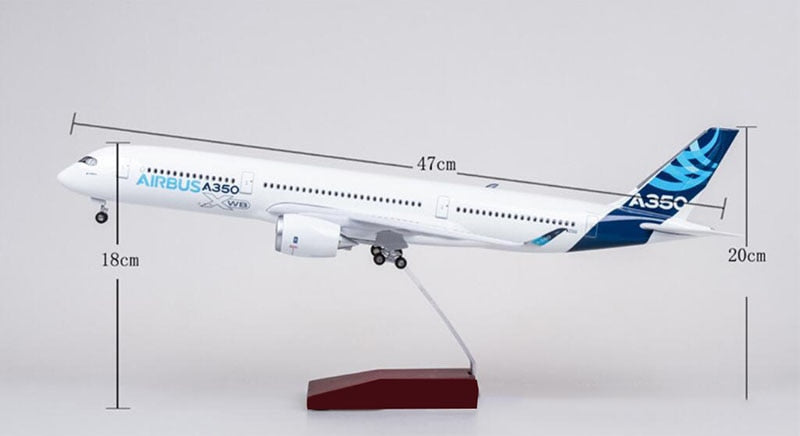 Original XWB Livery Airbus A350 Airplane Model (1/142 Scale)