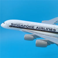 Thumbnail for Singapore Airlines Airbus A380 Airplane Model (Handmade 45CM)