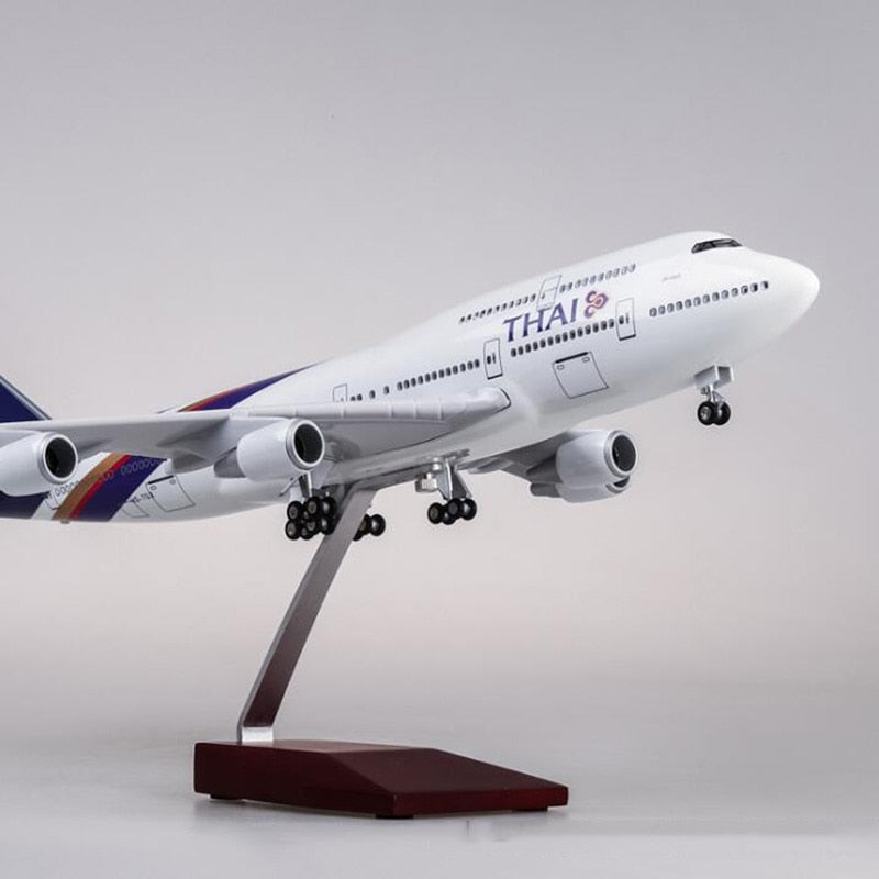 Thai Airways Boeing 747 Airplane Model (1/160 Scale - 47CM)