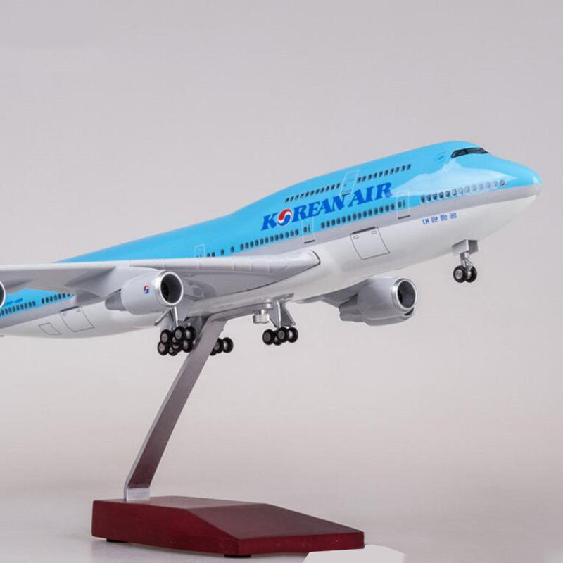 Korean Air Boeing 747 Airplane Model (1/160 Scale - 47CM)