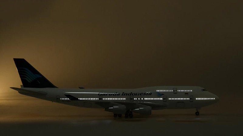 Garuda Indonesia Boeing 747 Airplane Model (1/160 Scale - 47CM)
