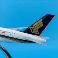 Thumbnail for Singapore Airlines Airbus A380 Airplane Model (Handmade 45CM)