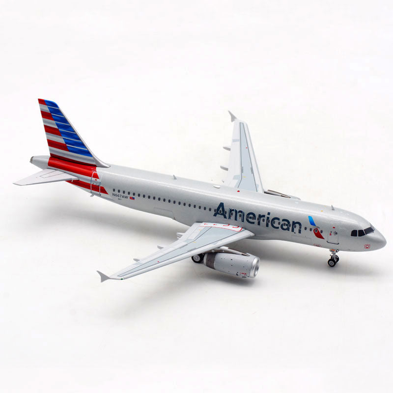 American N667AW A320 Airplane Model (1/200 Scale)