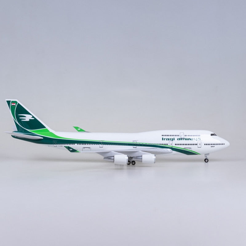 Iraq Airways Boeing 747 Airplane Model (1/160 Scale - 47CM)