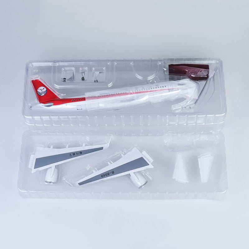 Sichuan Airlines Airbus A320Neo Airplane Model (47CM)