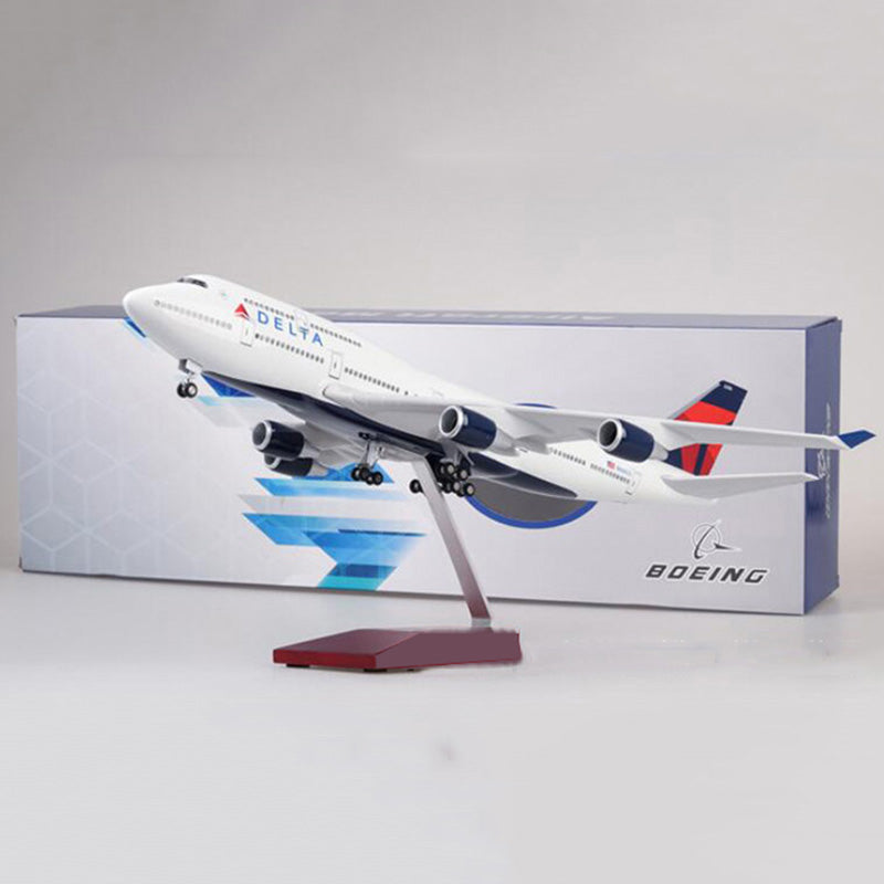 Delta Boeing 747 Airplane Model (1/160 Scale - 47CM)