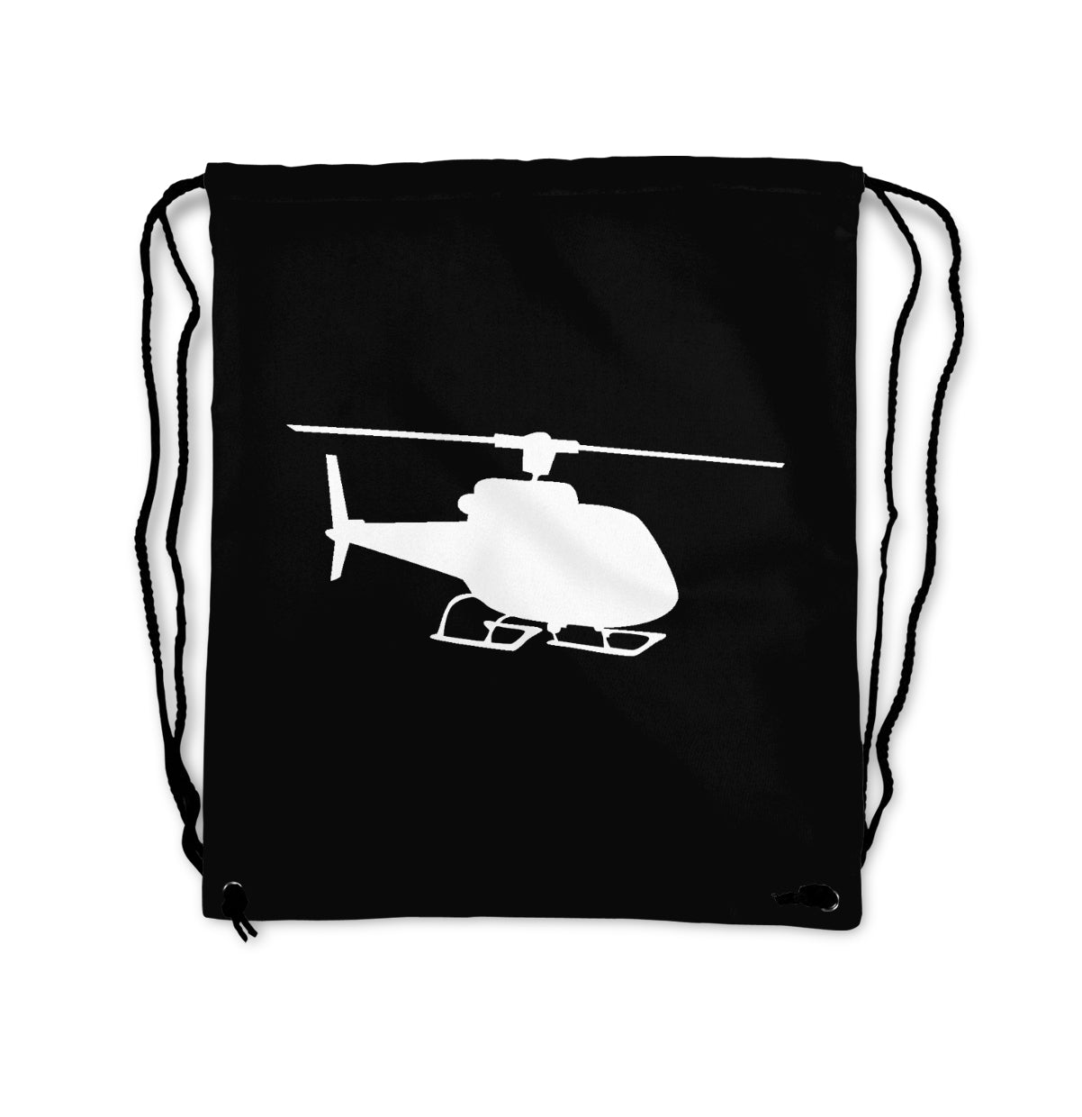 Helicopter Designed Drawstring Bags