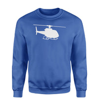 Thumbnail for Helicopter Silhouette Designed Sweatshirts