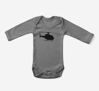Thumbnail for Helicopter Silhouette Designed Baby Bodysuits