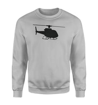 Thumbnail for Helicopter Silhouette Designed Sweatshirts