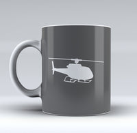 Thumbnail for Helicopter Silhouette Designed Mugs