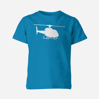 Thumbnail for Helicopter Silhouette Designed Children T-Shirts