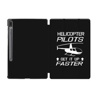 Thumbnail for Helicopter Pilots Get It Up Faster Designed Samsung Tablet Cases