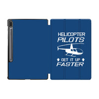 Thumbnail for Helicopter Pilots Get It Up Faster Designed Samsung Tablet Cases