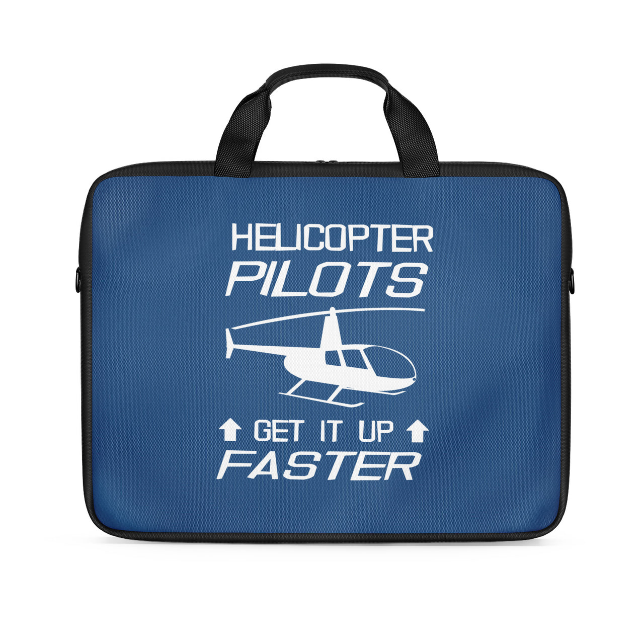 Helicopter Pilots Get It Up Faster Designed Laptop & Tablet Bags