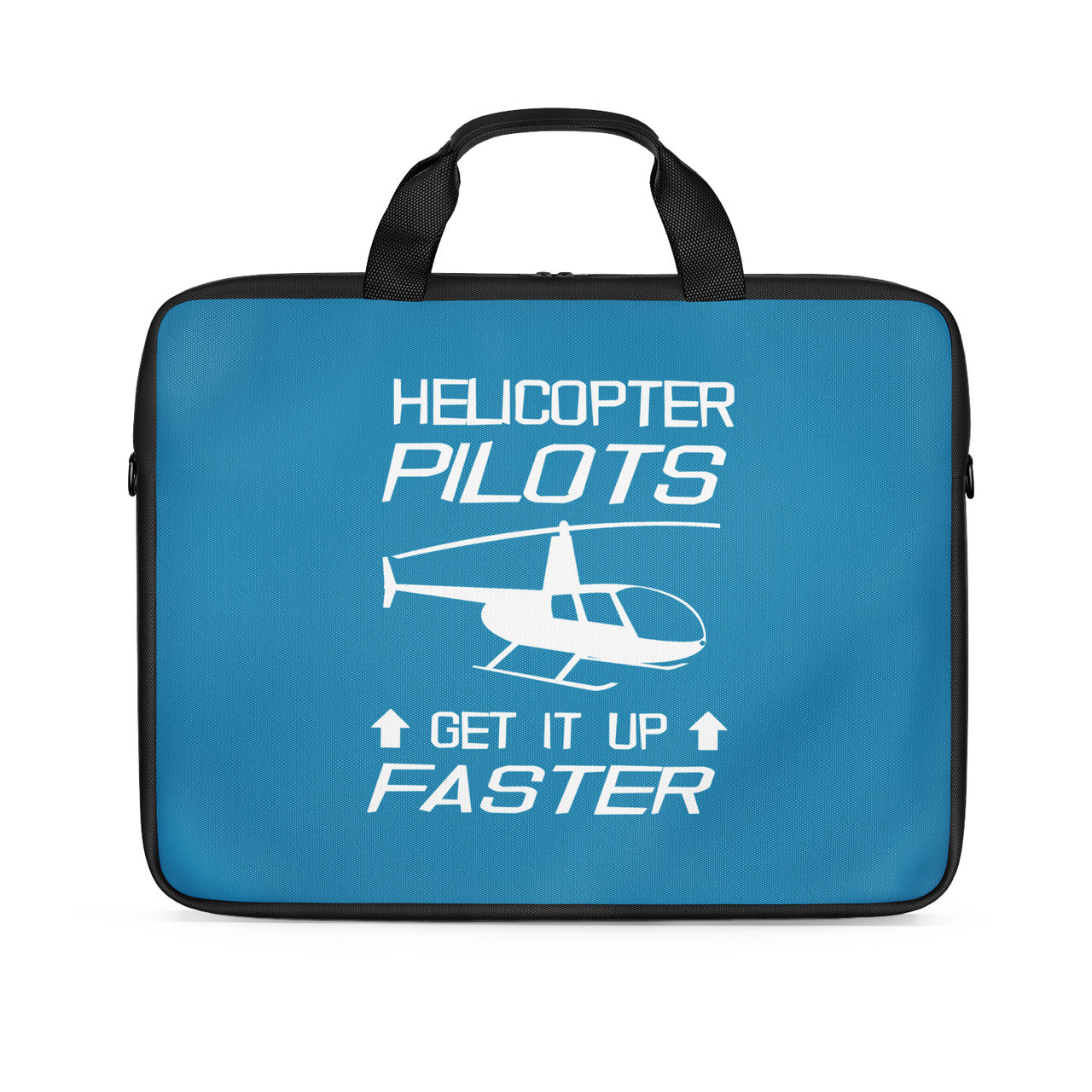 Helicopter Pilots Get It Up Faster Designed Laptop & Tablet Bags