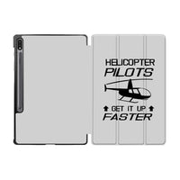 Thumbnail for Helicopter Pilots Get It Up Faster Designed Samsung Tablet Cases